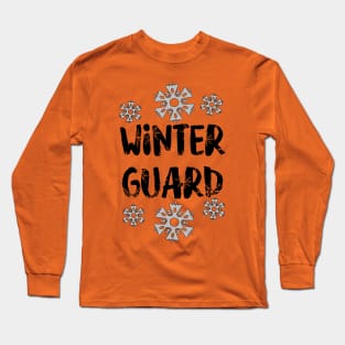 Winter Guard Snowflake Long Sleeve T-Shirt